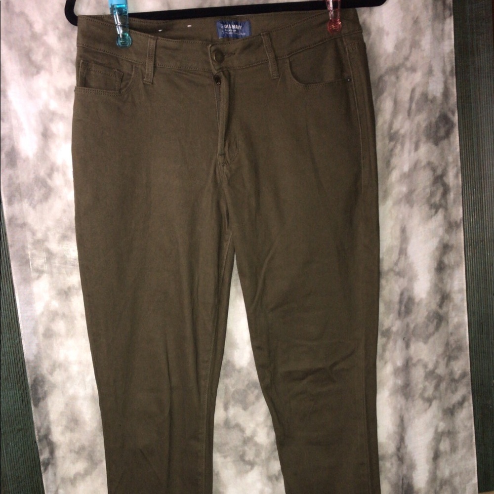 Olive jeans